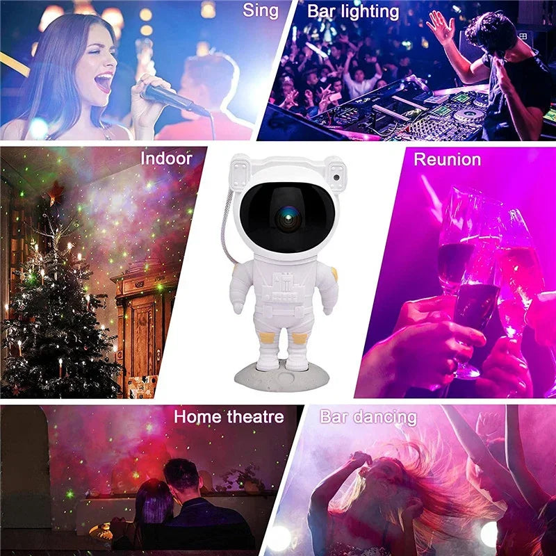 AstroGlow Astronaut LED Galaxy Lamp